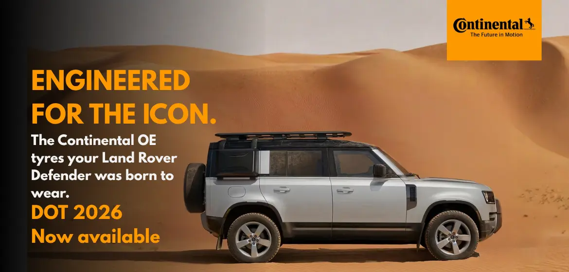 Land Rover Continental Latest Tyres Online in UAE