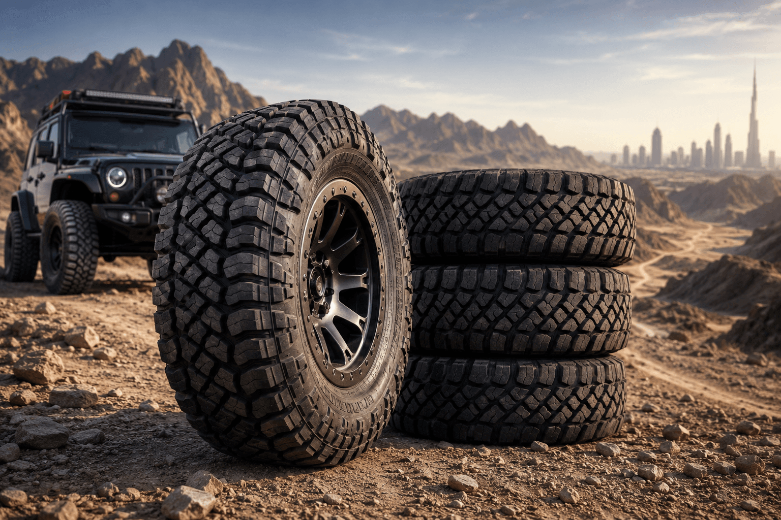 Best Off-Road Tyres UAE 2026: Top 7 Picks for Serious Desert Drivers