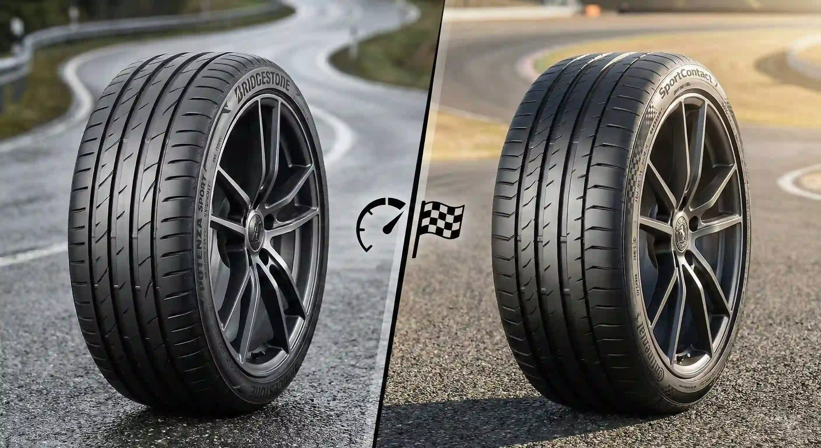 Comparing Bridgestone Potenza Sport And Continental SportContact 7