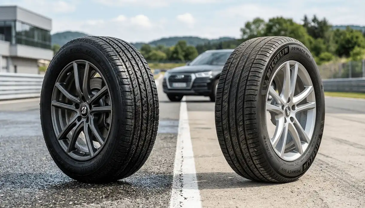 Bridgestone Dueler vs Michelin Primacy: Best SUV Tyres for UAE Conditions
