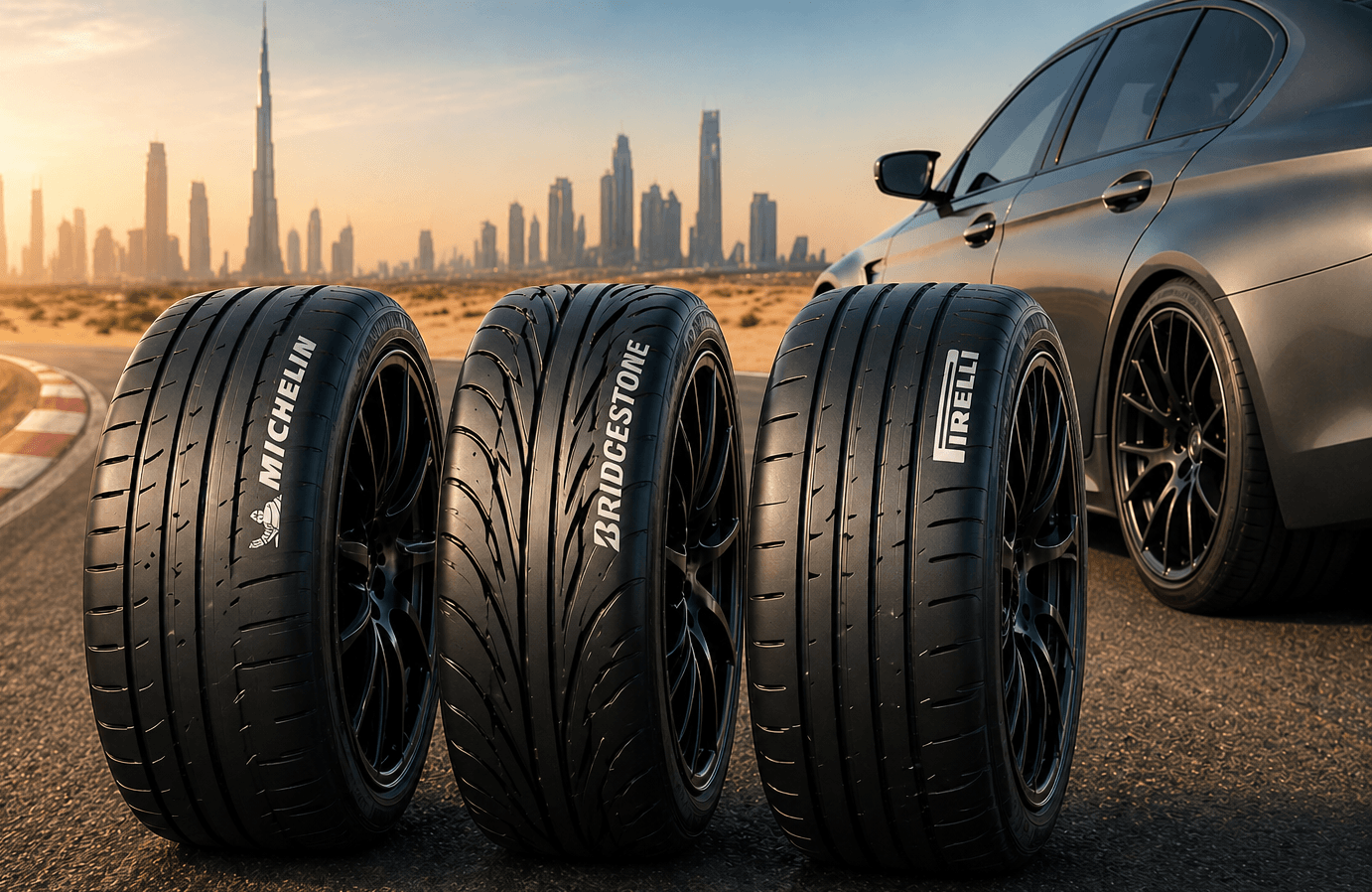 Top 3 Heat-Resistant Tyres for Sports Sedans in UAE Conditions