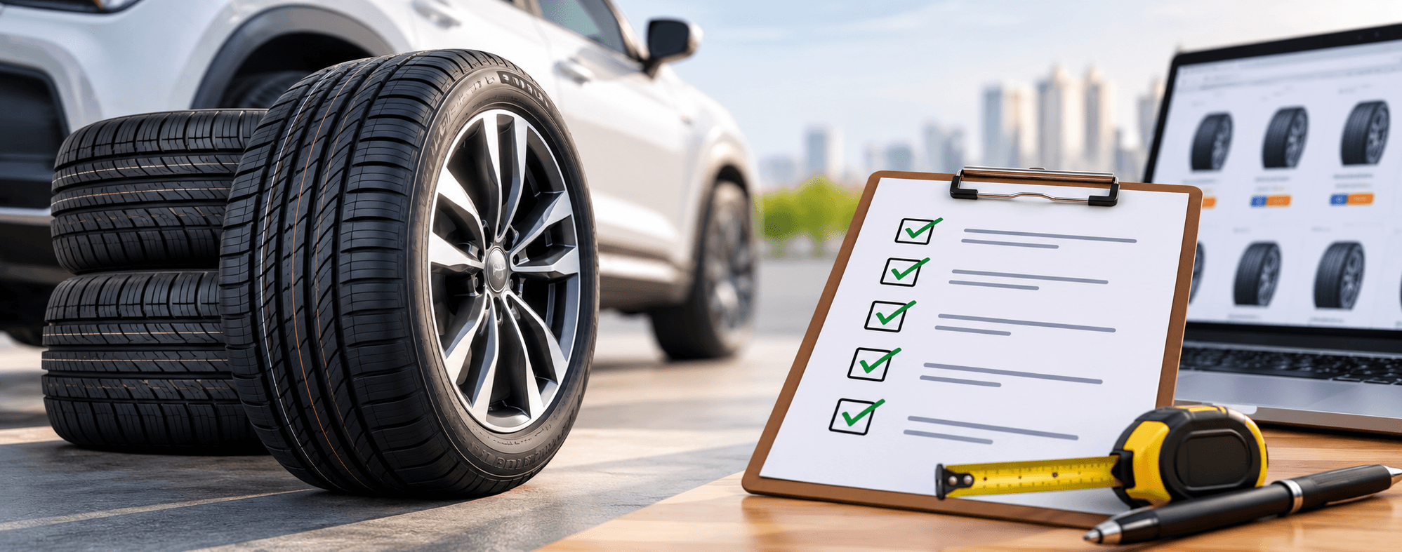 The Tyre Size Upgrade Checklist to Use Before Buying Tyres Online